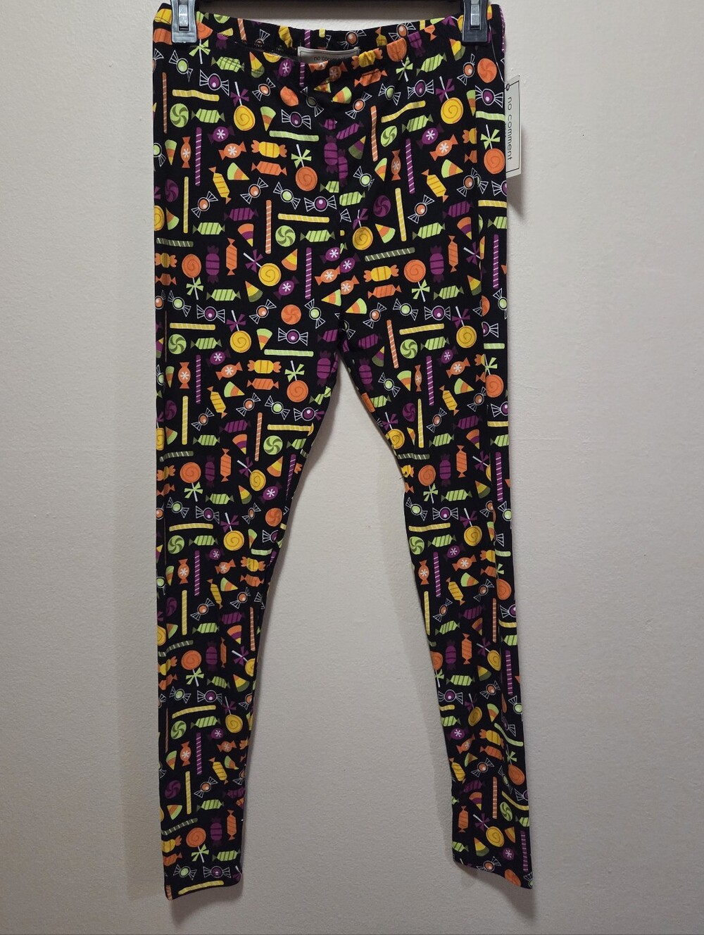 Women's Halloween Candy-Print Leggings